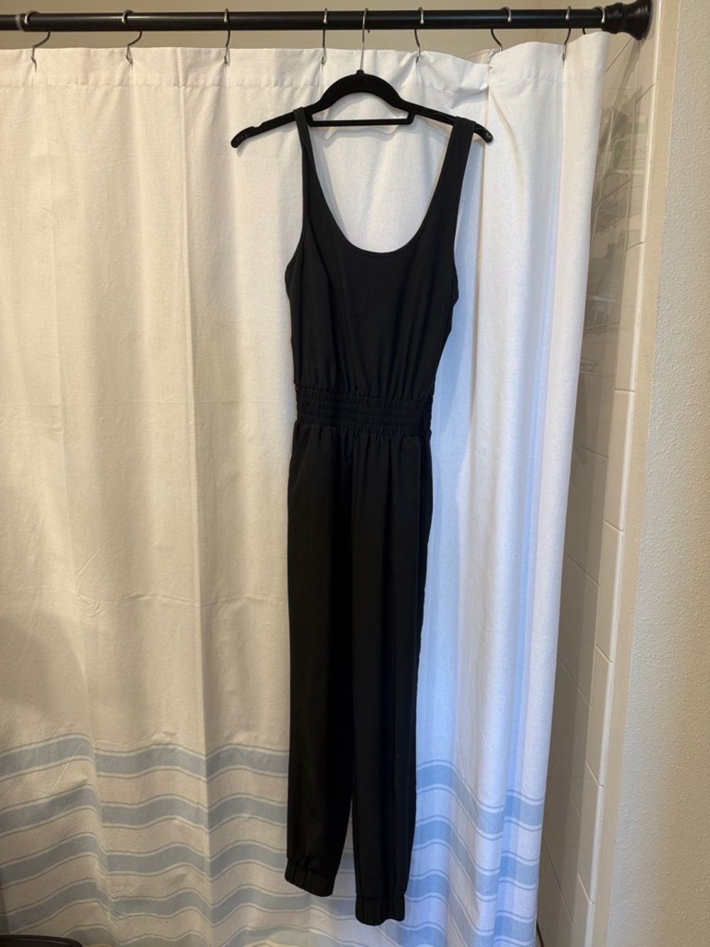 Abercrombie YPB Athletic Jumpsuit Black XXS Petite Women’s Activewear Athleisure